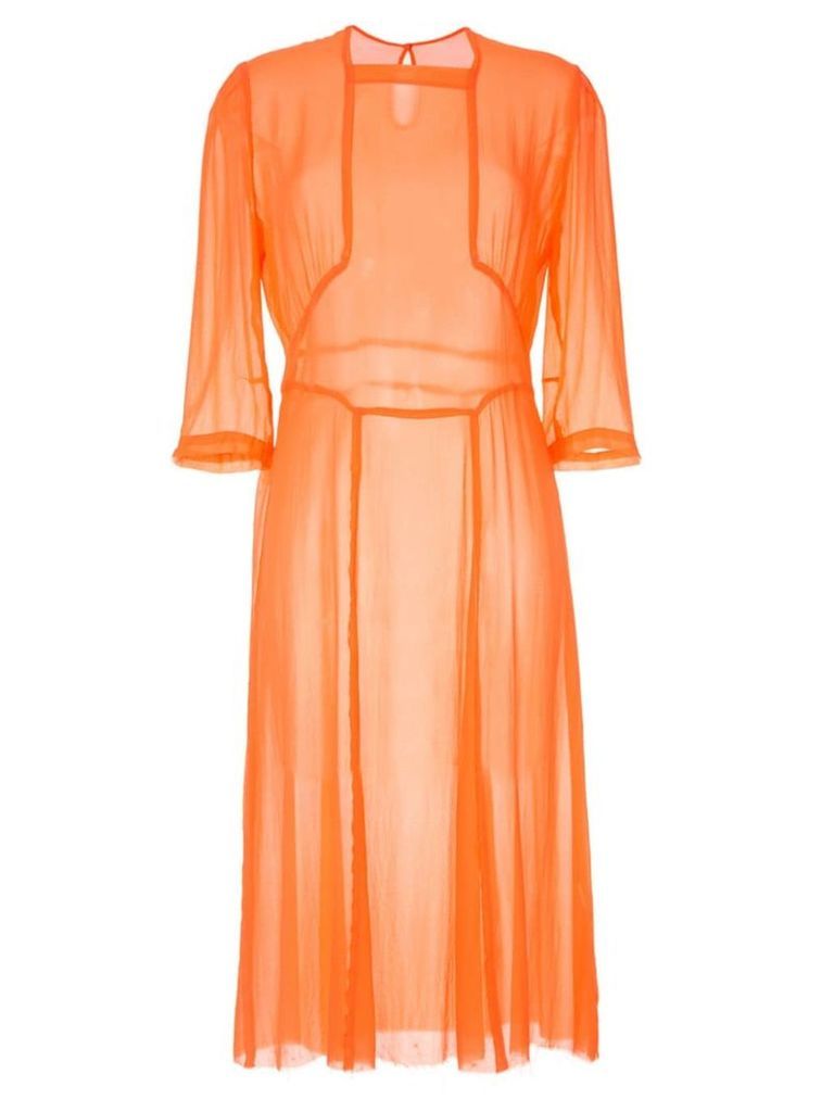 Zambesi orange Fire dress