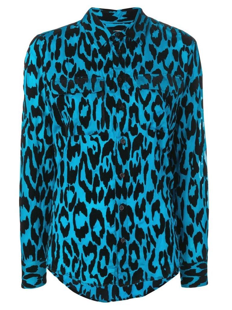 Each X Other leopard print shirt - Black