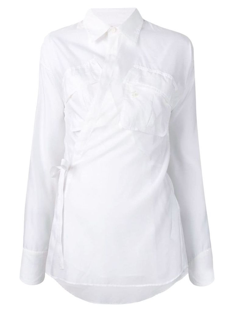Dsquared2 wrap shirt - White