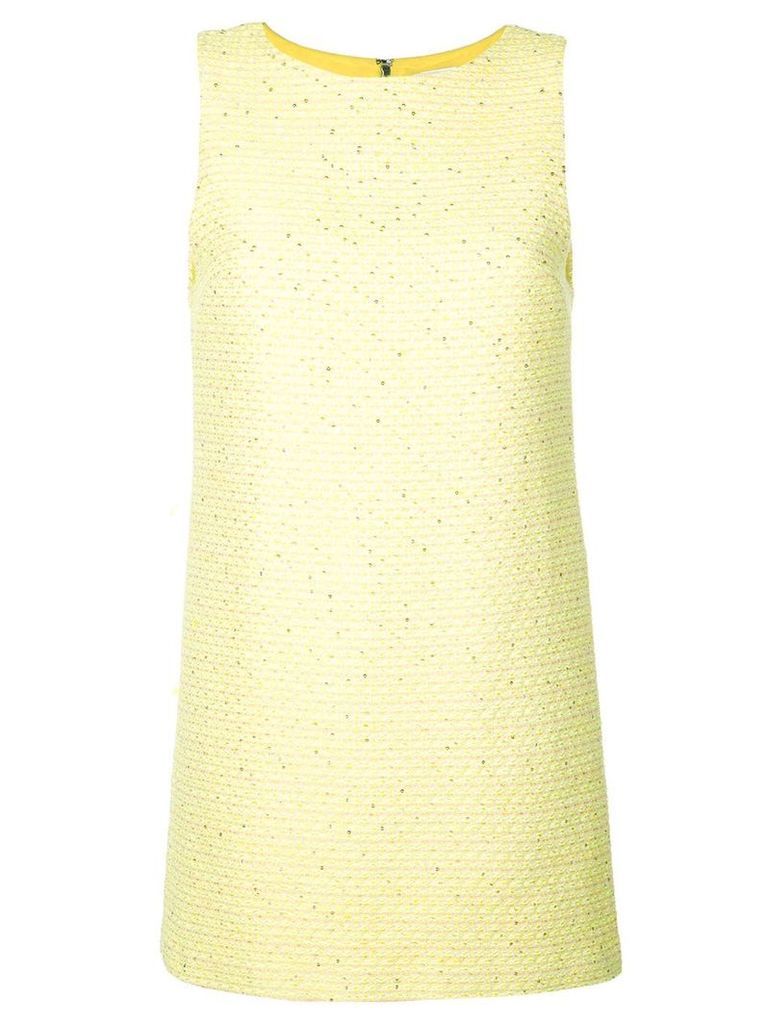 Alice+Olivia Clyde shift dress - Yellow