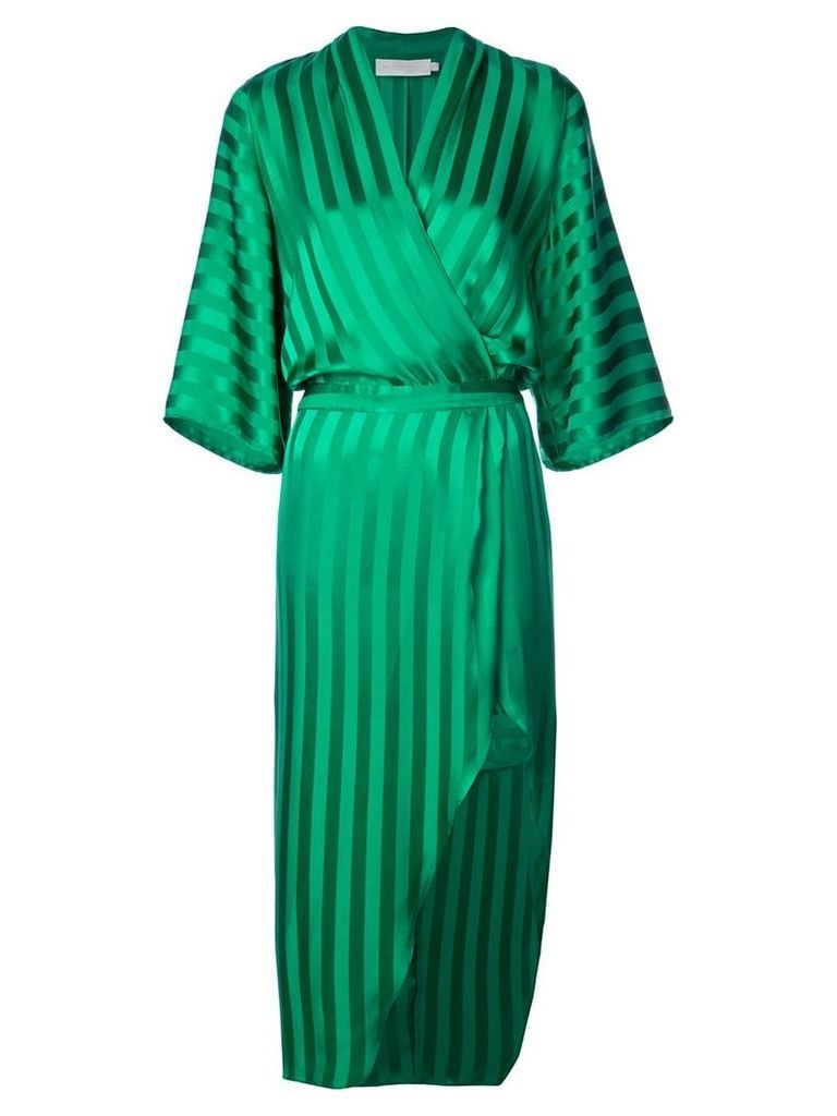 Michelle Mason kimono sleeve dress - Green