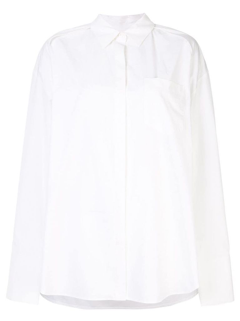 Juun.J classic straight-cut shirt - White
