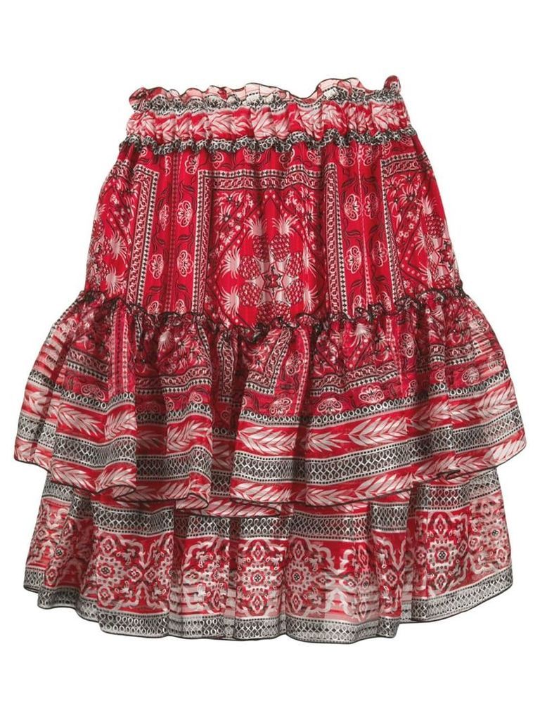 Isabel Marant ruffle tiered skirt