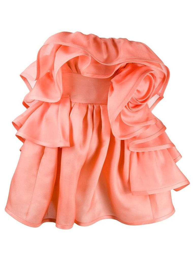 Marc Jacobs rose ruffled dress - PINK
