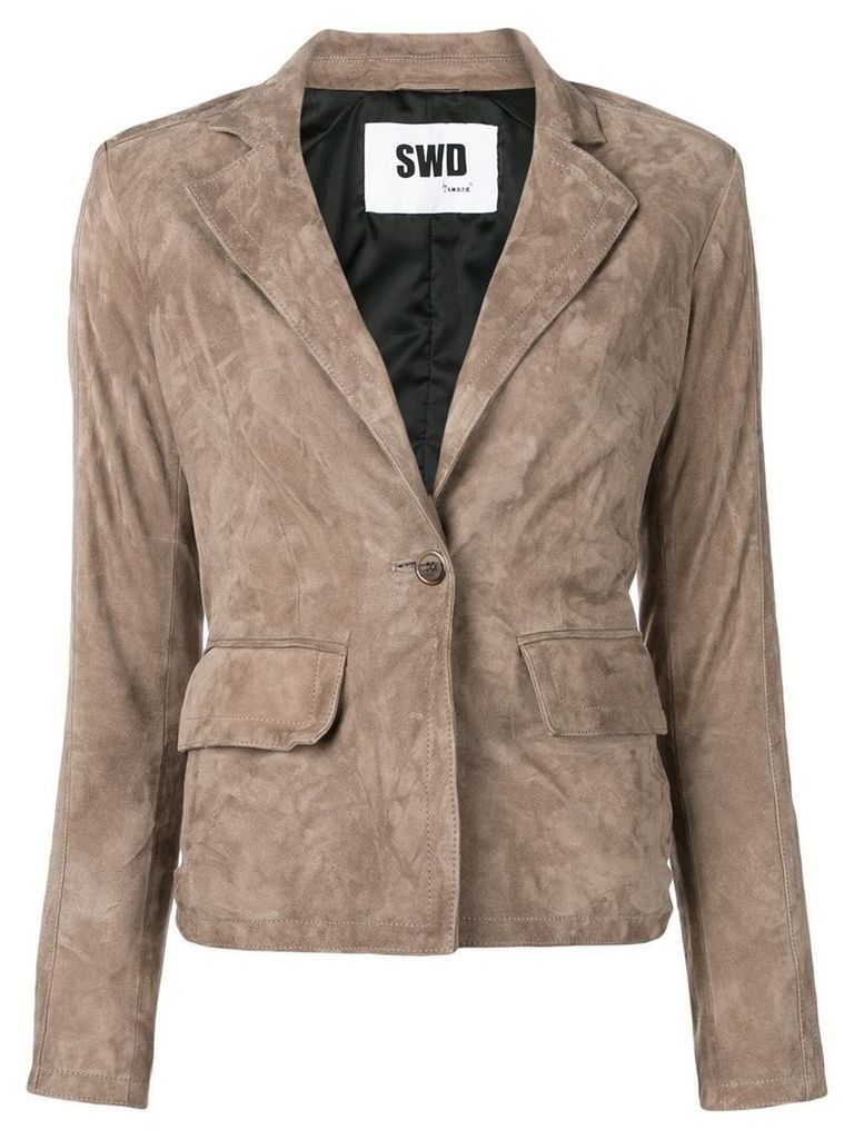 S.W.O.R.D 6.6.44 fitted blazer jacket - Brown