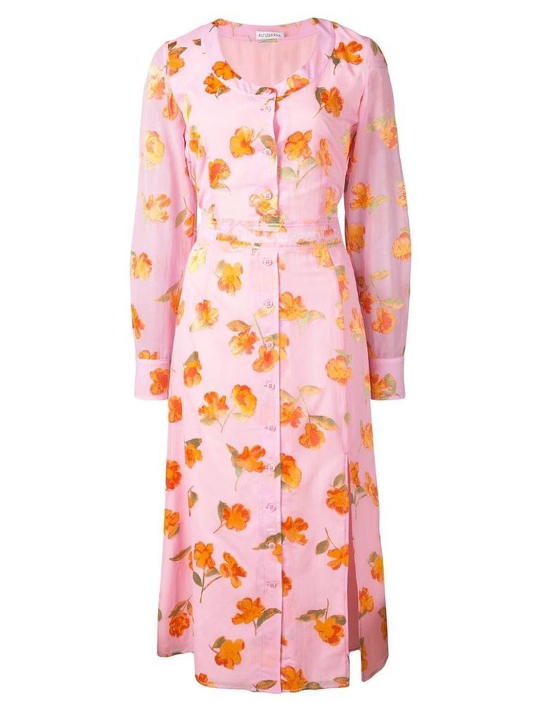 Altuzarra floral print dress - Pink