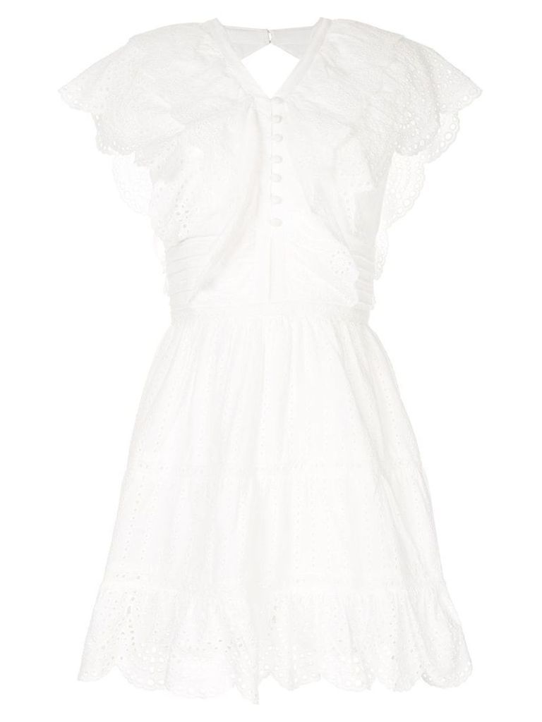 Sir. Leila mini dress - White