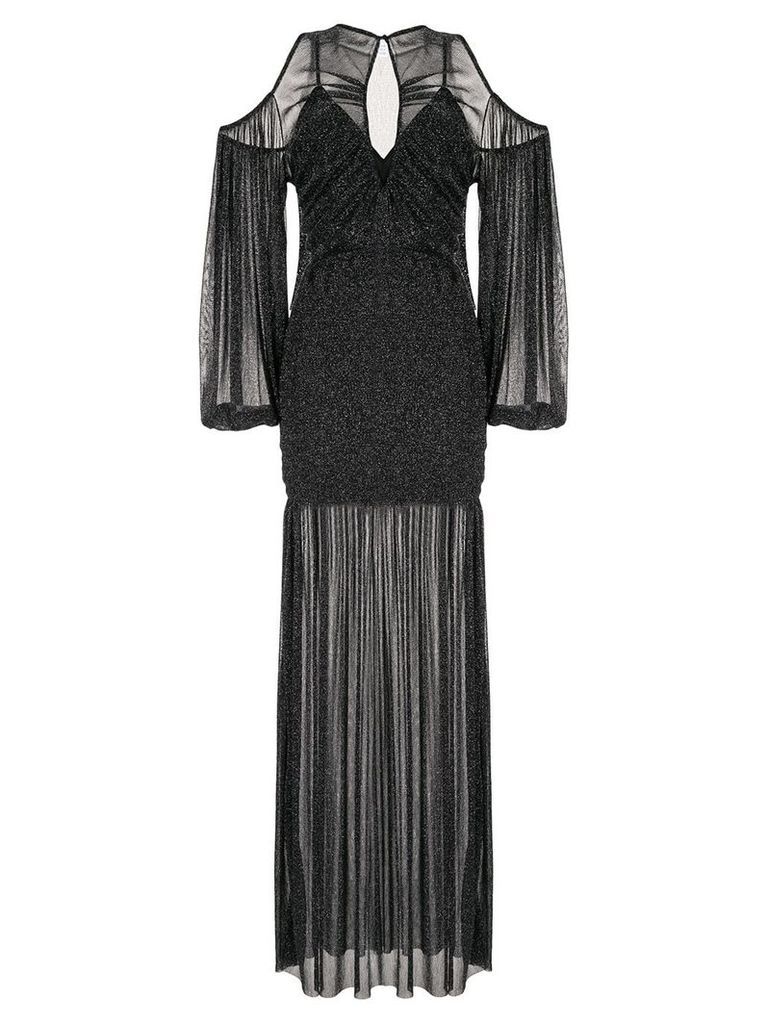 Alice McCall Spell cold-shoulder gown - Black