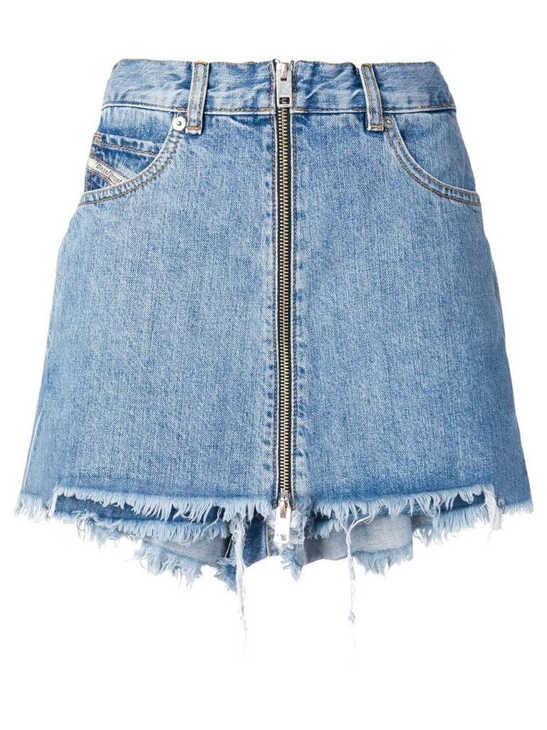 Diesel denim shorts with skirt effect - Blue