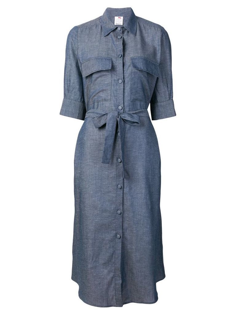 Ultràchic chambray shirt dress - Blue