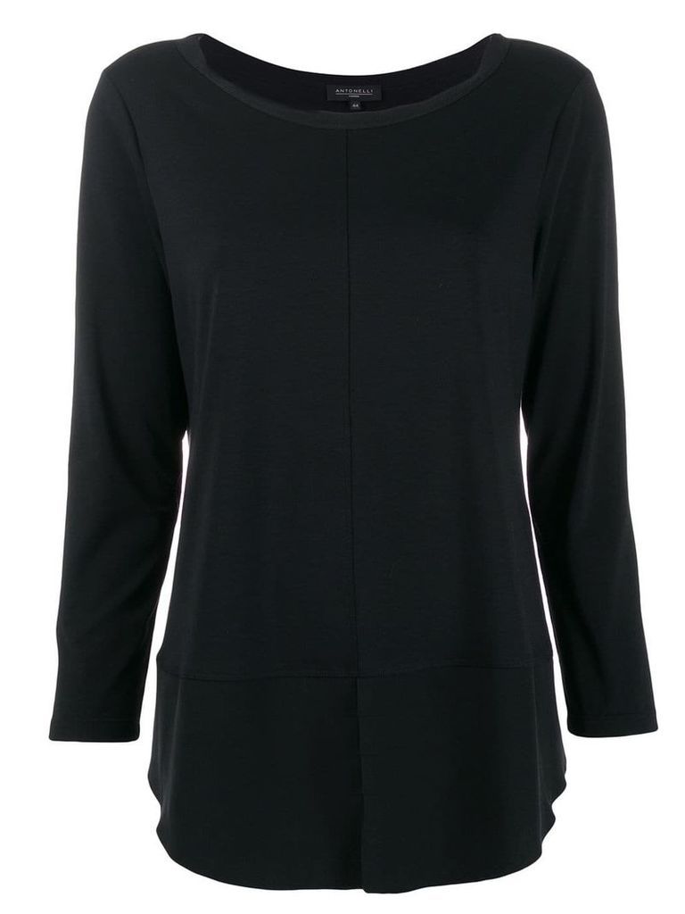 Antonelli relaxed knit top - Black