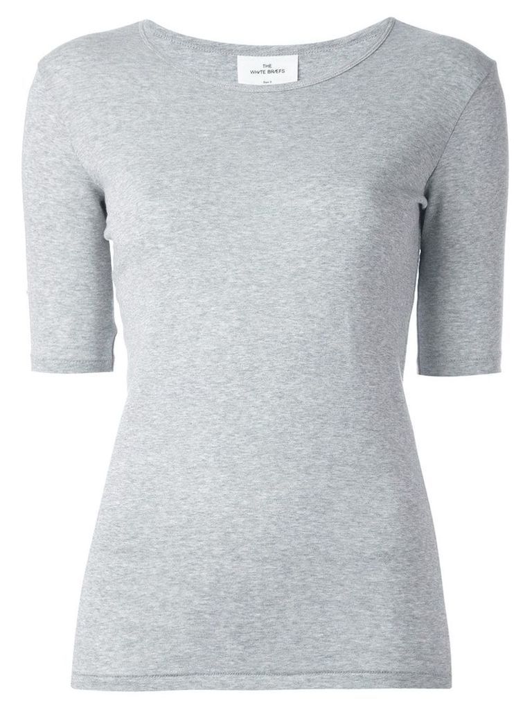 The White Briefs 'Ivy Fine' T-shirt - Grey