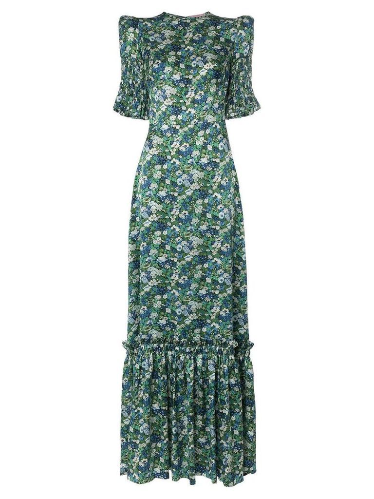 The Vampire's Wife No.11 floral print dress - Green