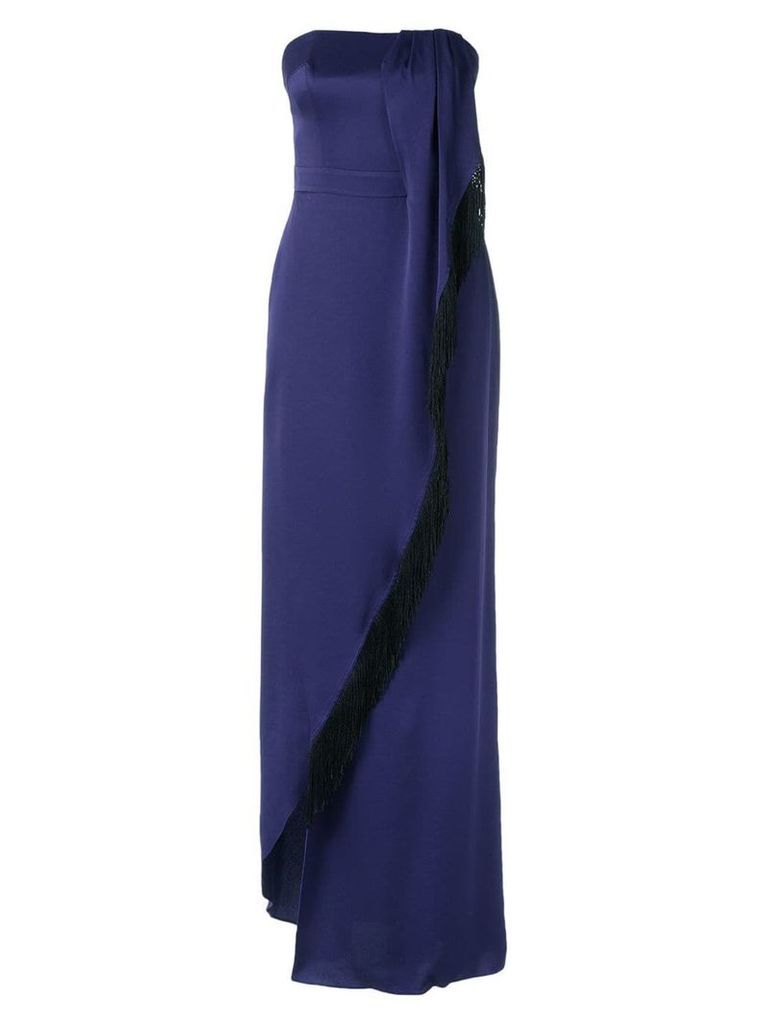 Tufi Duek strapless gown - Blue