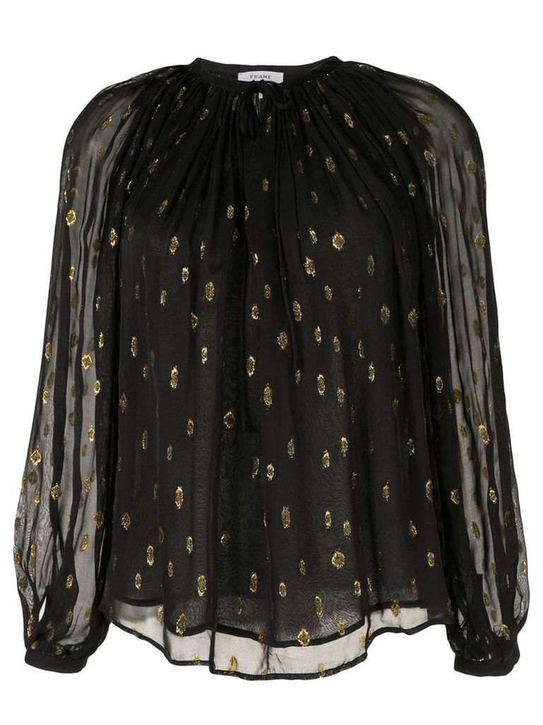 FRAME Vintage Peasant blouse - Black