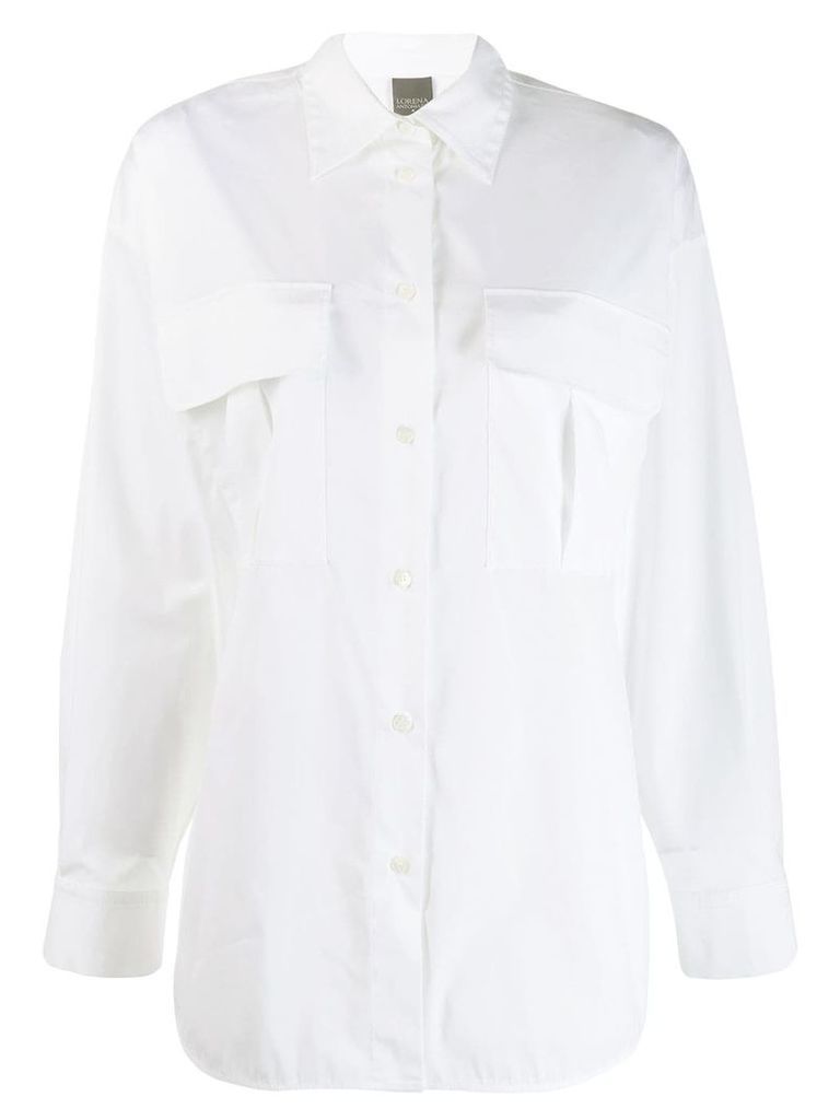 Lorena Antoniazzi oversized shirt - White