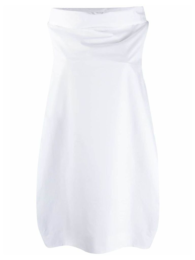 Blanca Vita ballon-styled evening dress - White