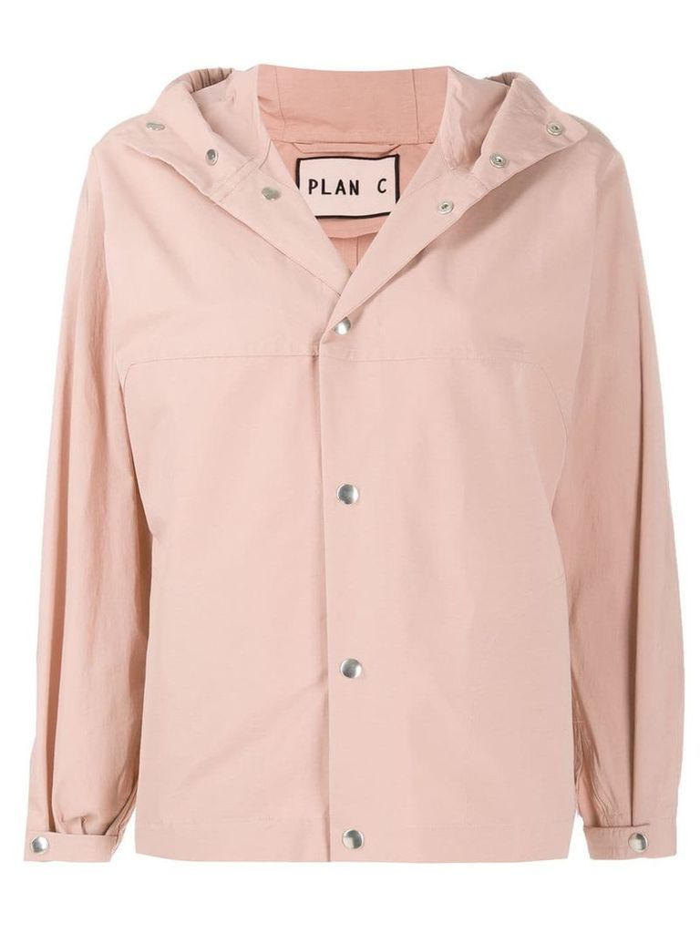 Plan C hooded jacket - Pink