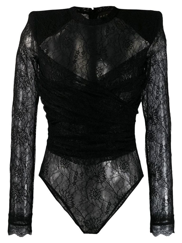 Dundas lace bodysuit - Black