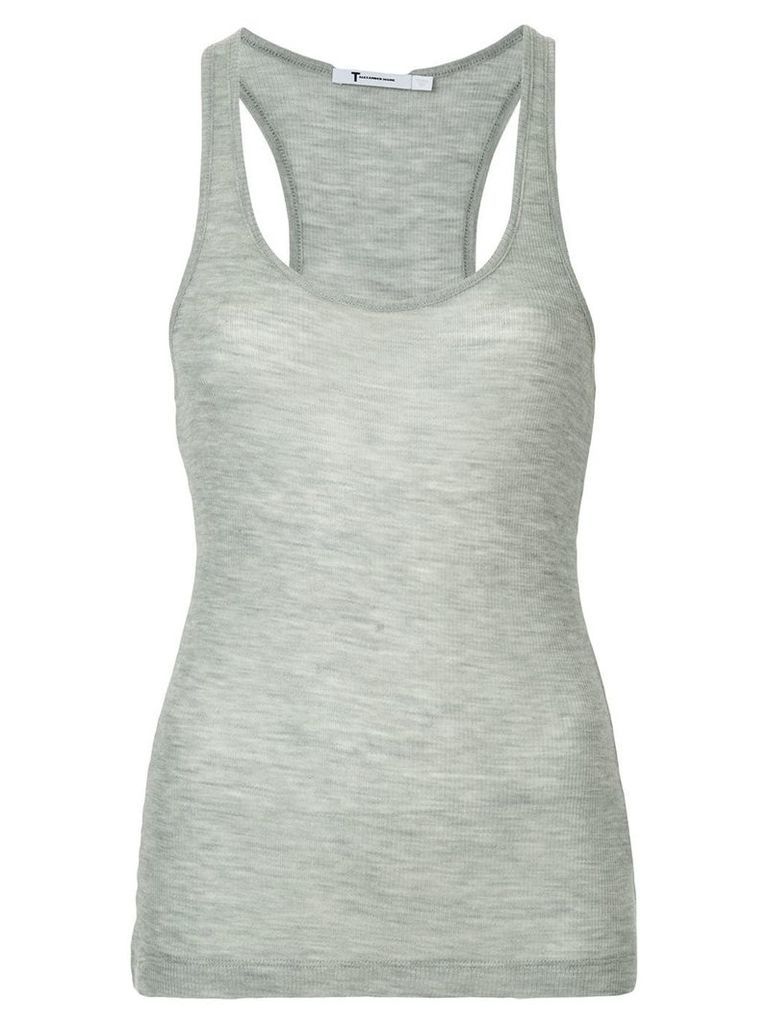 T By Alexander Wang scoop neck tank top - Grey