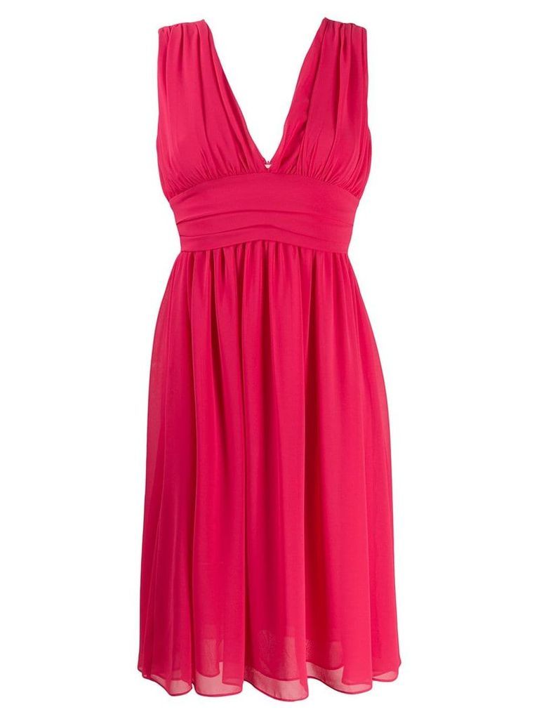 Blanca V-neck dress - Pink