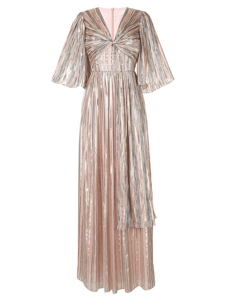 Peter Pilotto long striped gown - PINK