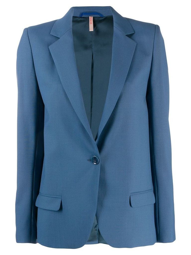 Indress classic fitted blazer - Blue