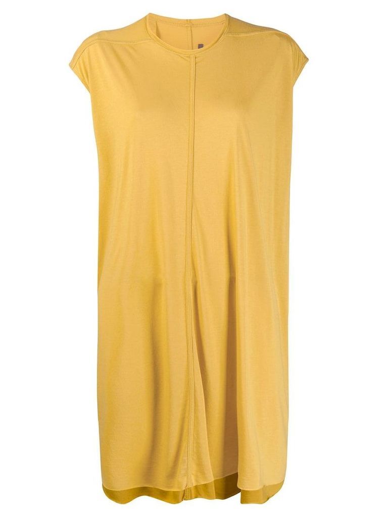Rick Owens Lilies boxy fit dress - Yellow