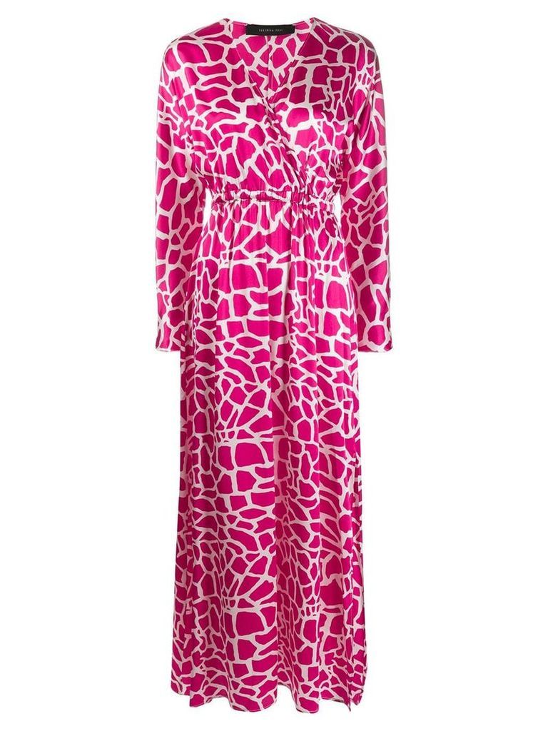 Federica Tosi all-over print dress - Pink