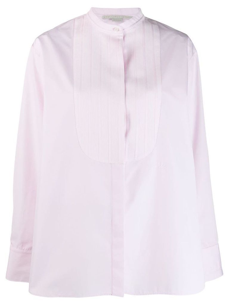 Stella McCartney pin tuck shirt - PINK