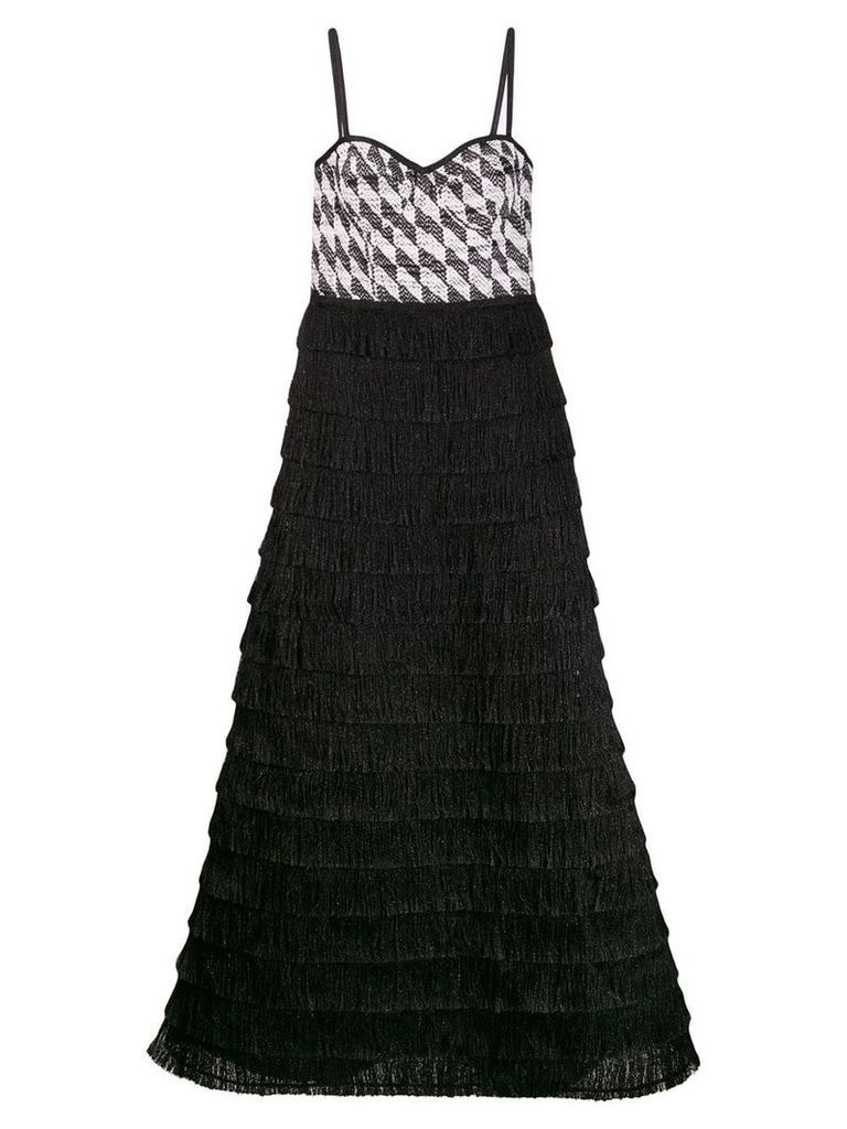 Missoni fringed maxi dress - Black