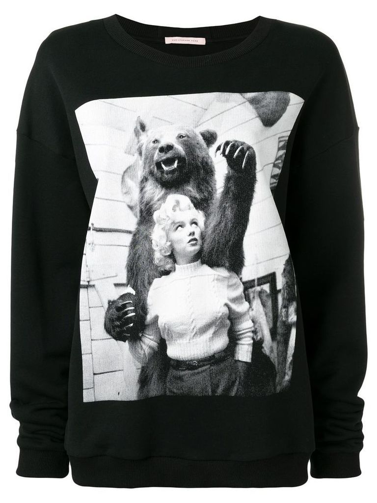 Christopher Kane Marilyn sweatshirt - Black