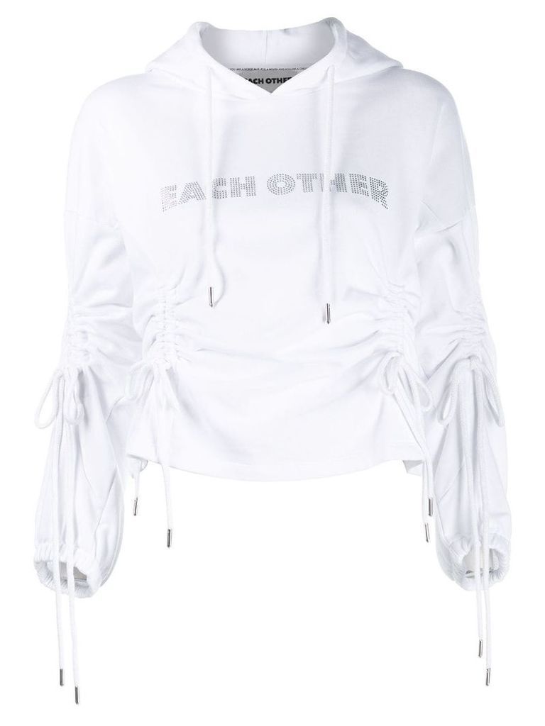 Each X Other hooded sweater - White