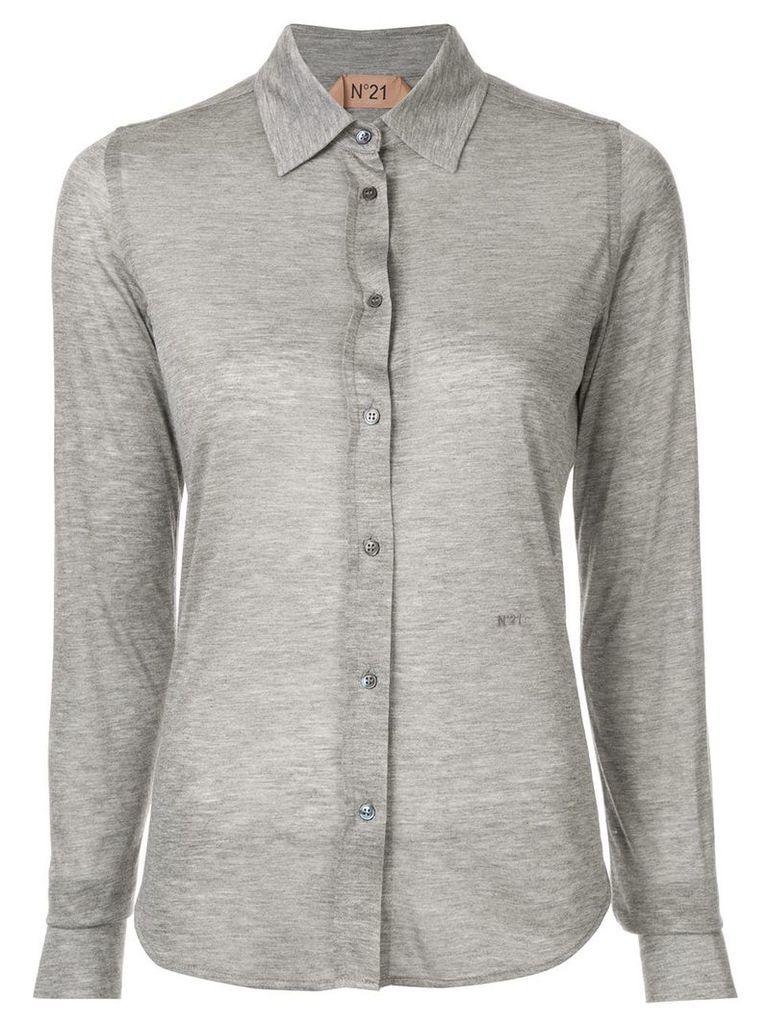 Nº21 sheer shirt - Grey