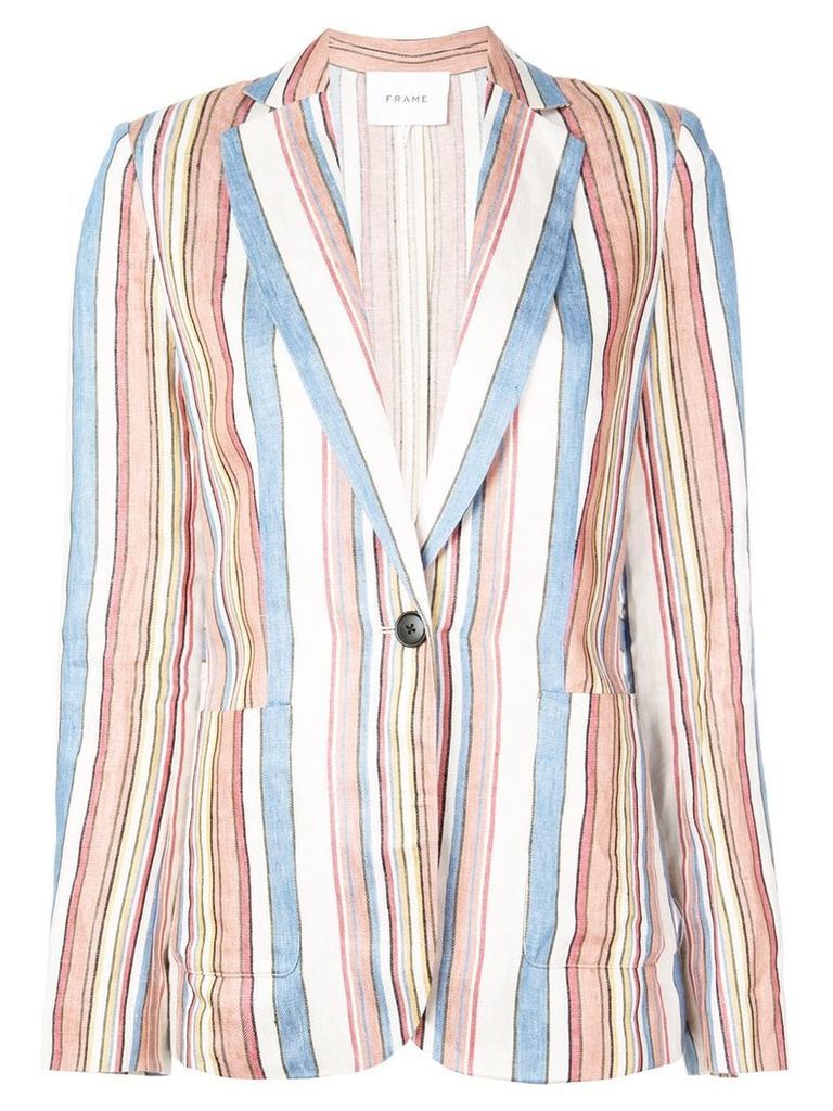 FRAME striped blazer - Multicolour