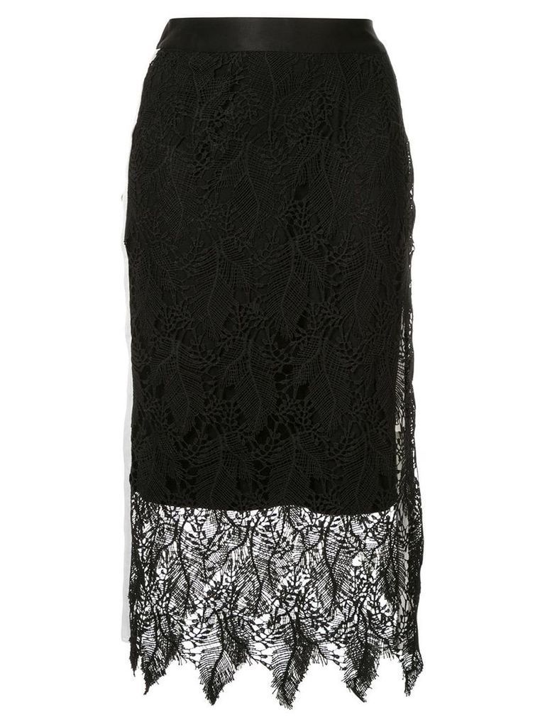 Guild Prime lace midi skirt - Black