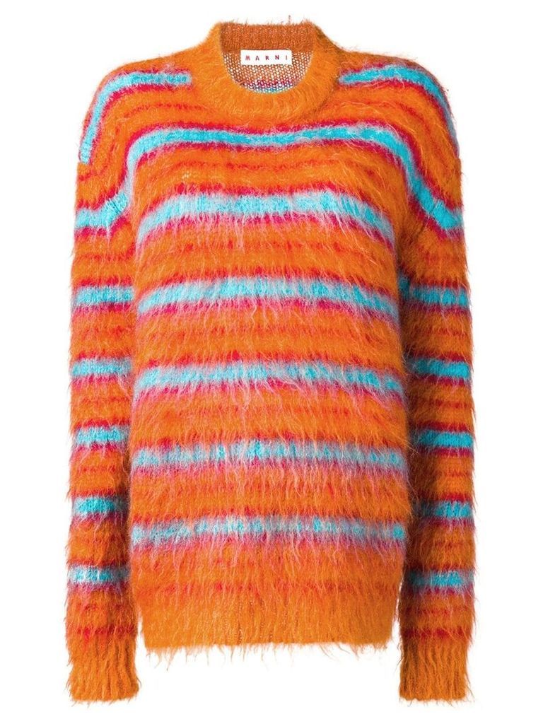 Marni knitted jumper - ORANGE