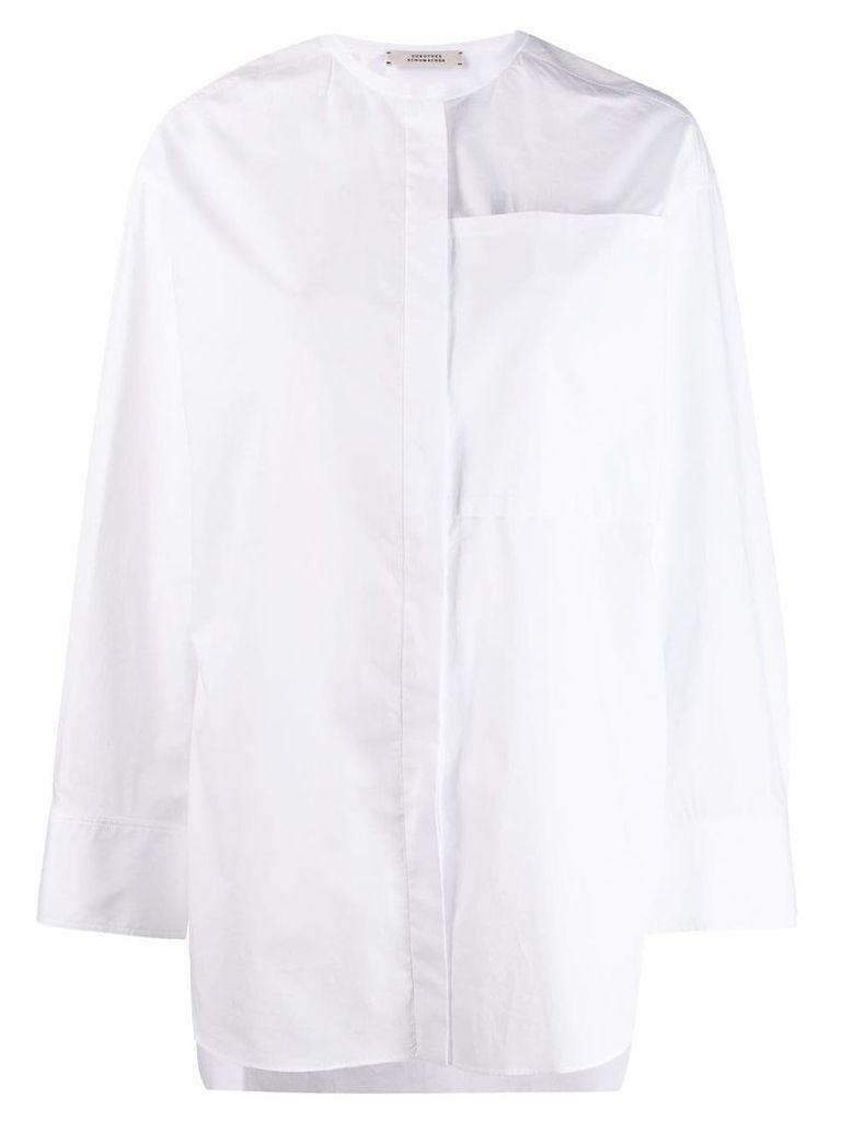 Dorothee Schumacher patch pocket shirt - White
