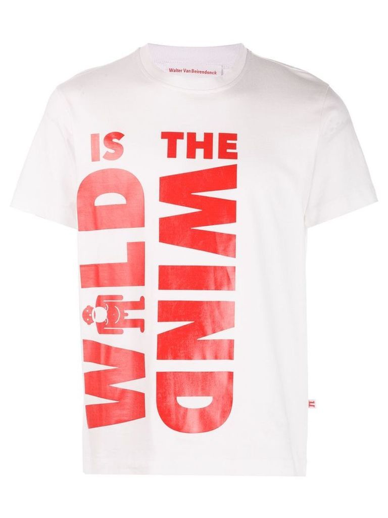 Walter Van Beirendonck Wild is The Wind T-shirt - White