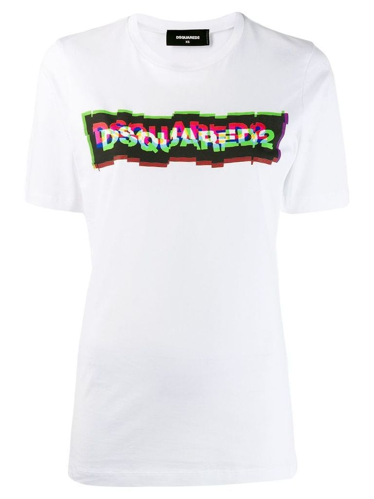 Dsquared2 3D-effect logo print T-shirt - White