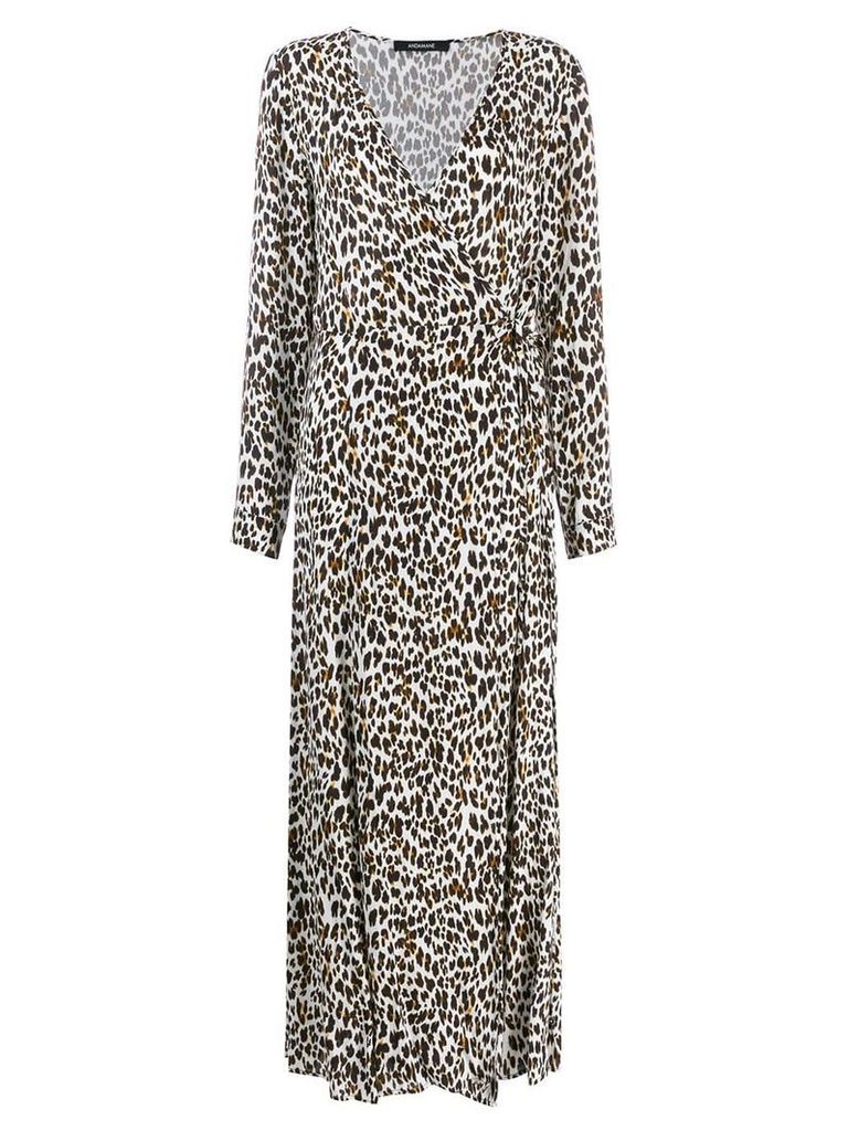 Andamane leopard print dress - Neutrals