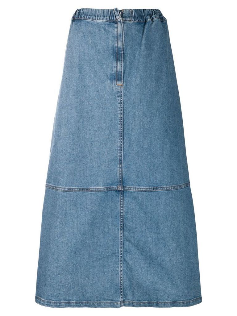 Zucca A-line denim skirt - Blue
