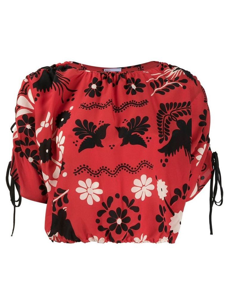 Red Valentino printed top