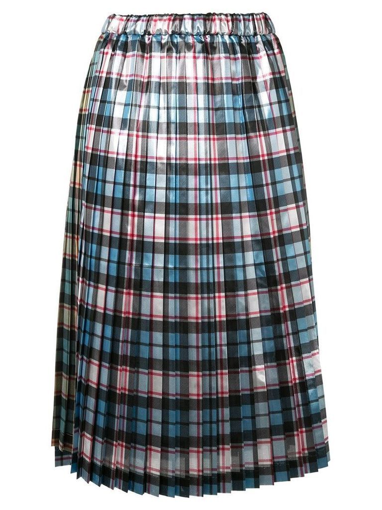 Nº21 plaid pleated skirt - Multicolour
