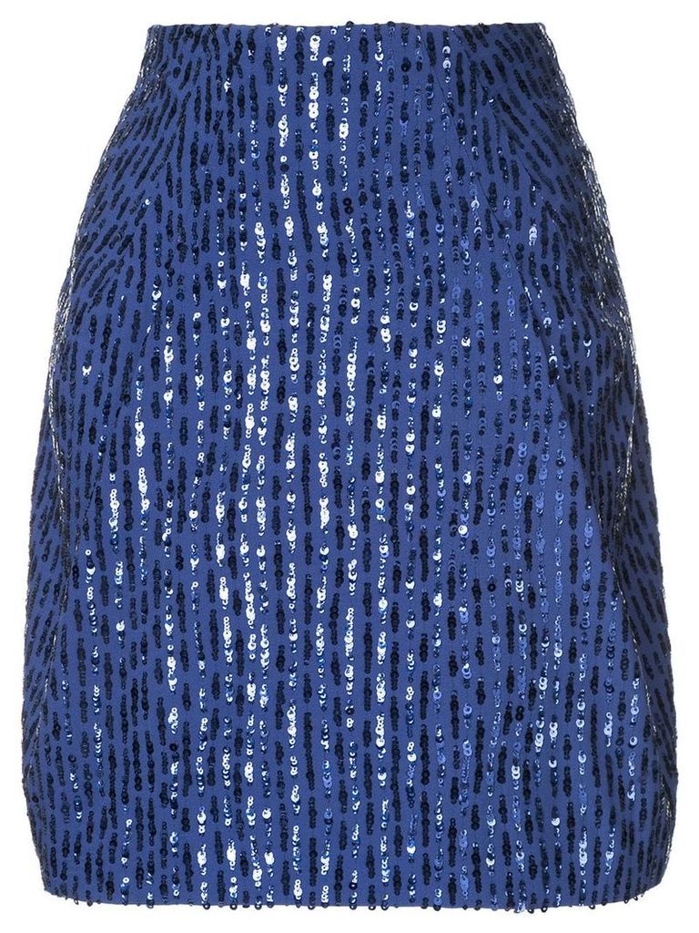 Nina Ricci sequined skirt - Blue