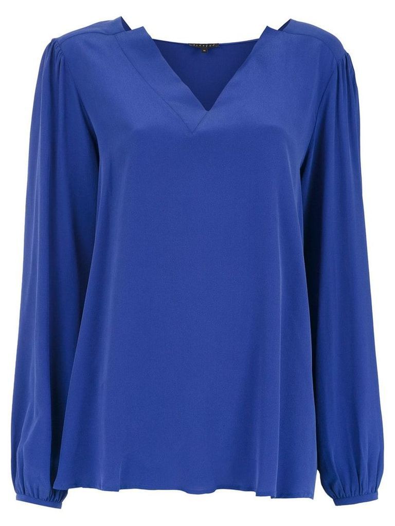 Alcaçuz Land silk blouse - PURPLE