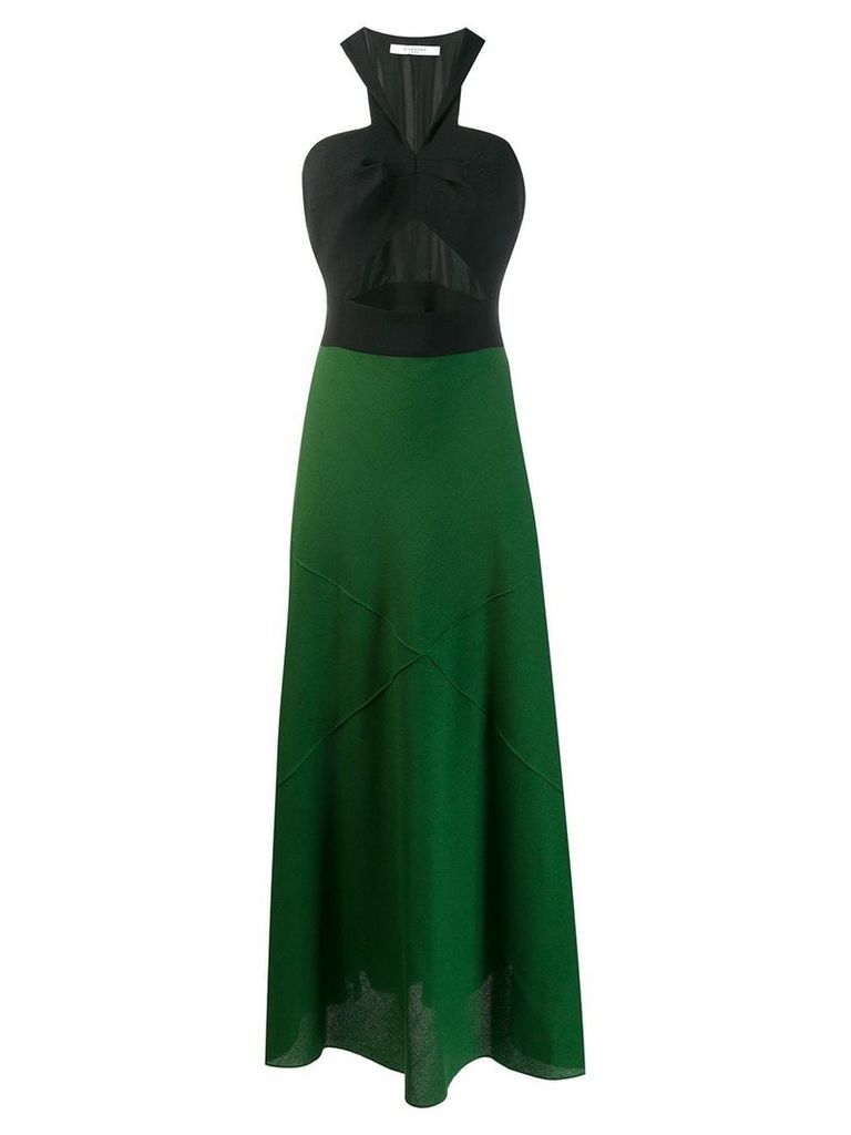 Givenchy two tone dress - Green