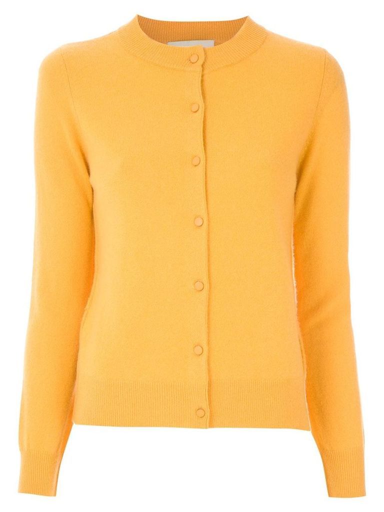 Egrey cashmere cardigan - Yellow