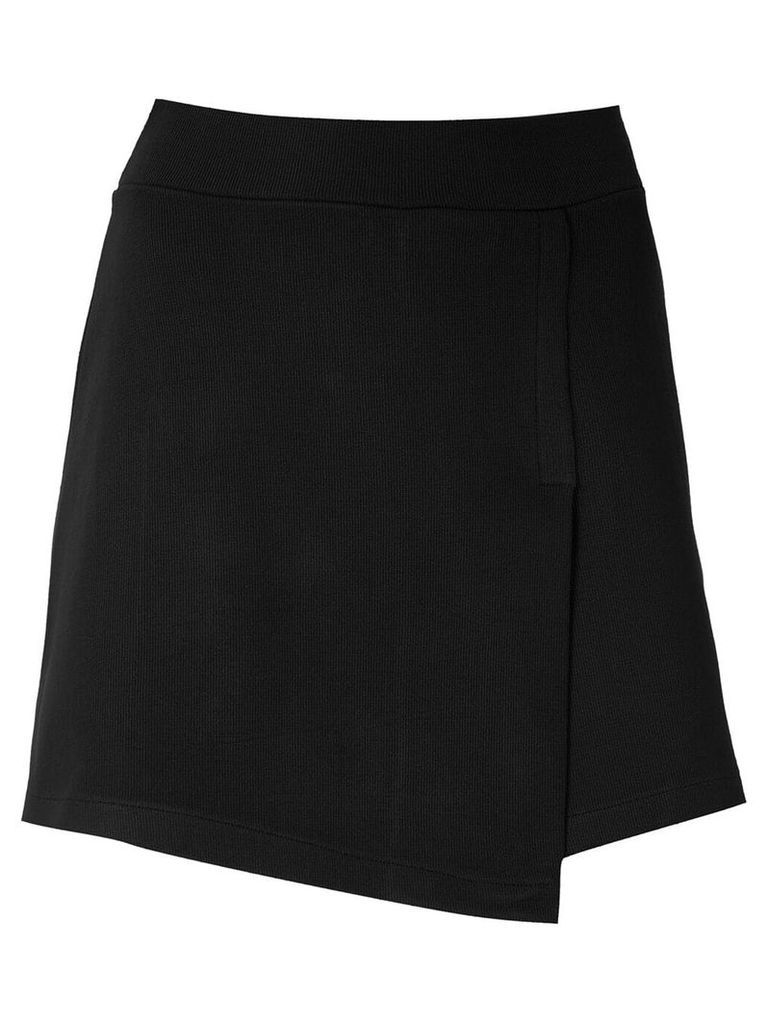 Magrella wrap mini skirt - Black