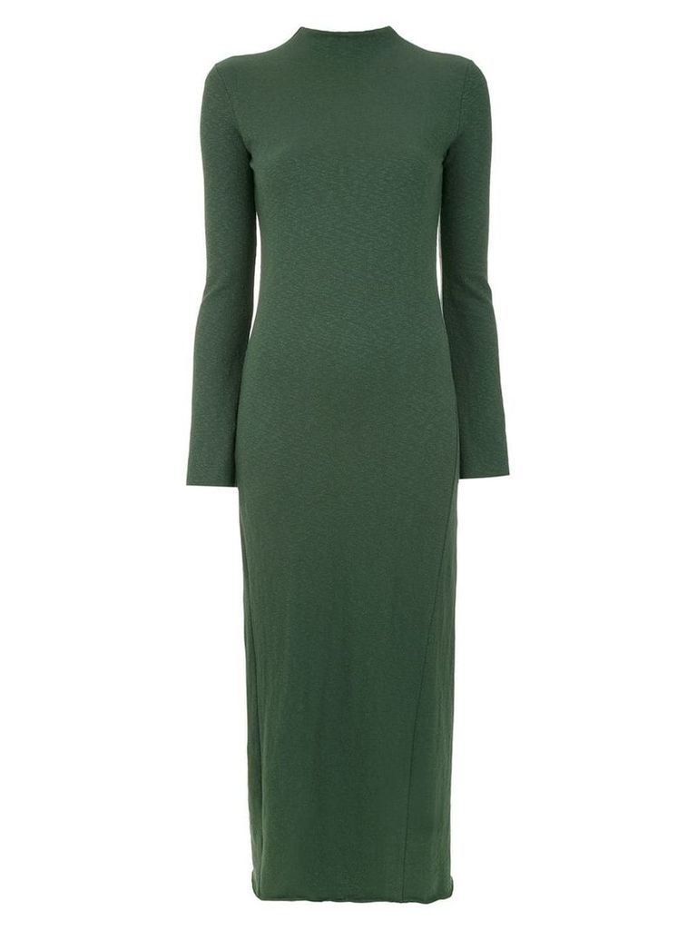 Osklen straight fit midi dress - Green